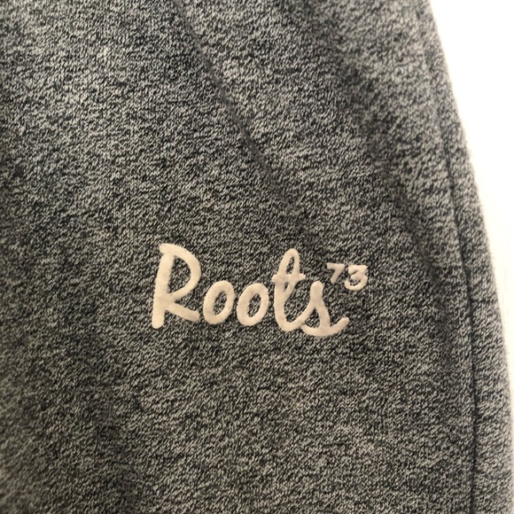 authentic ROOTS salt & pepper sweatpants - Picture 4 of 5